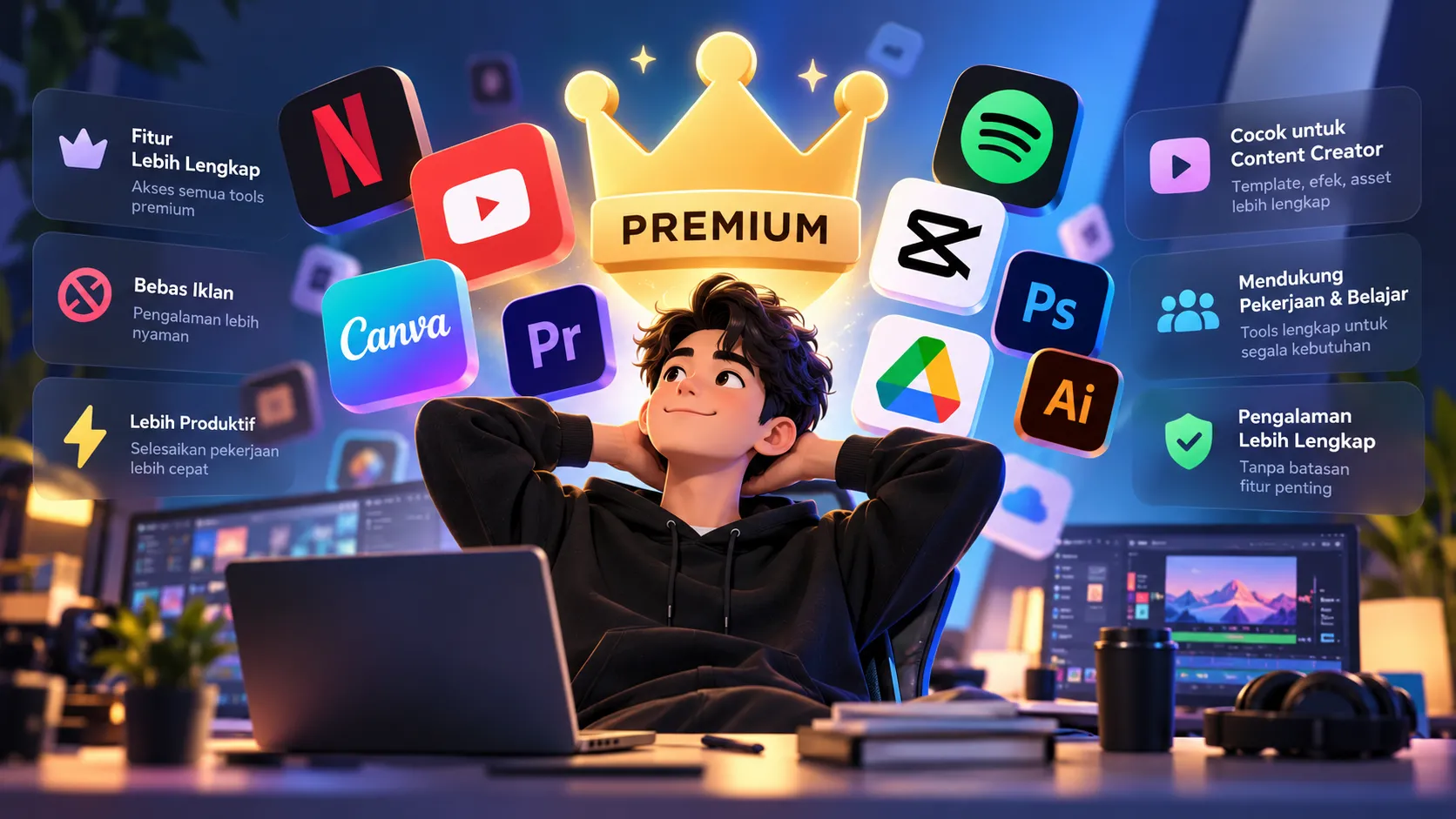 Kenapa Harus Pakai Aplikasi Premium? Ini Manfaat yang Bisa Kamu Dapatkan